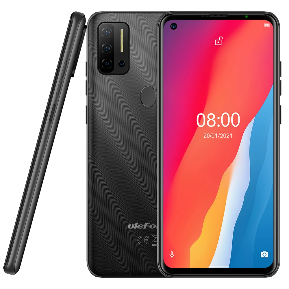 Ulefone Note 11P 8+128GB 5G 48MP AI Quad Camera Smartphone Helio P60 Mobile Phone