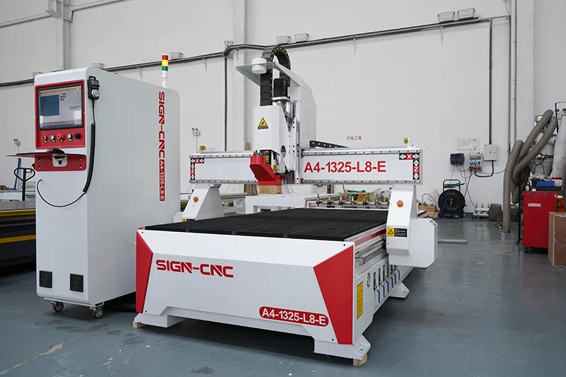 1325 ATC CNC маршрутизатор 3-осевой автоматический инструмент смены нового Дерева гравировальное оборудование для изготовления мебели