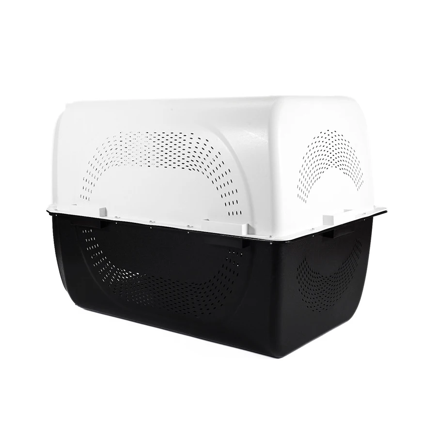 HP-A06 Heavy Duty Dog Travel Plastic Crate Kennel For Dogs Cats Chickens Small Pets