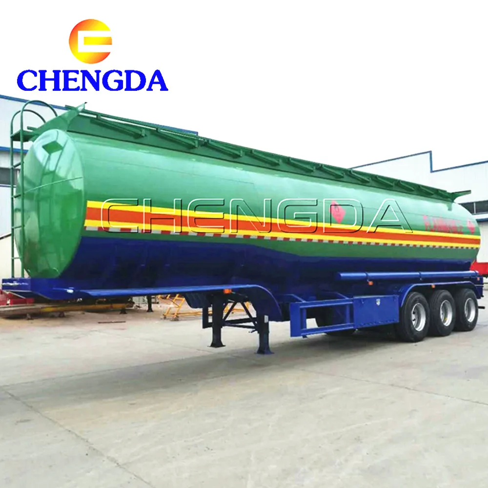  Б/у или новом состоянии 3-х осевой 42cbm 45cbm нефтяной танкер прицеп топливный бак
