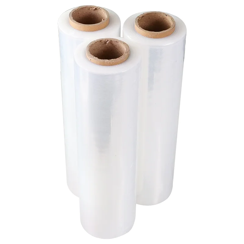 Free Sample Top Factory LLDPE/PE Industrial Plastic Pallet Packing Wrapping Stretch Transparent or Black Film in Roll