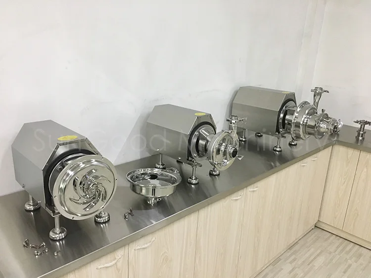 Wort/Mash/Water/Beer/Spirits/Wine food grade sanitary 15 kw centrifugal pump 500m3 h