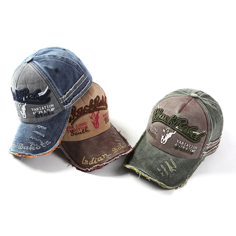 Wholesale Cheap Outdoor Custom Sport Cotton Snapback Hats 6-Panel Baseball Trucker Cap