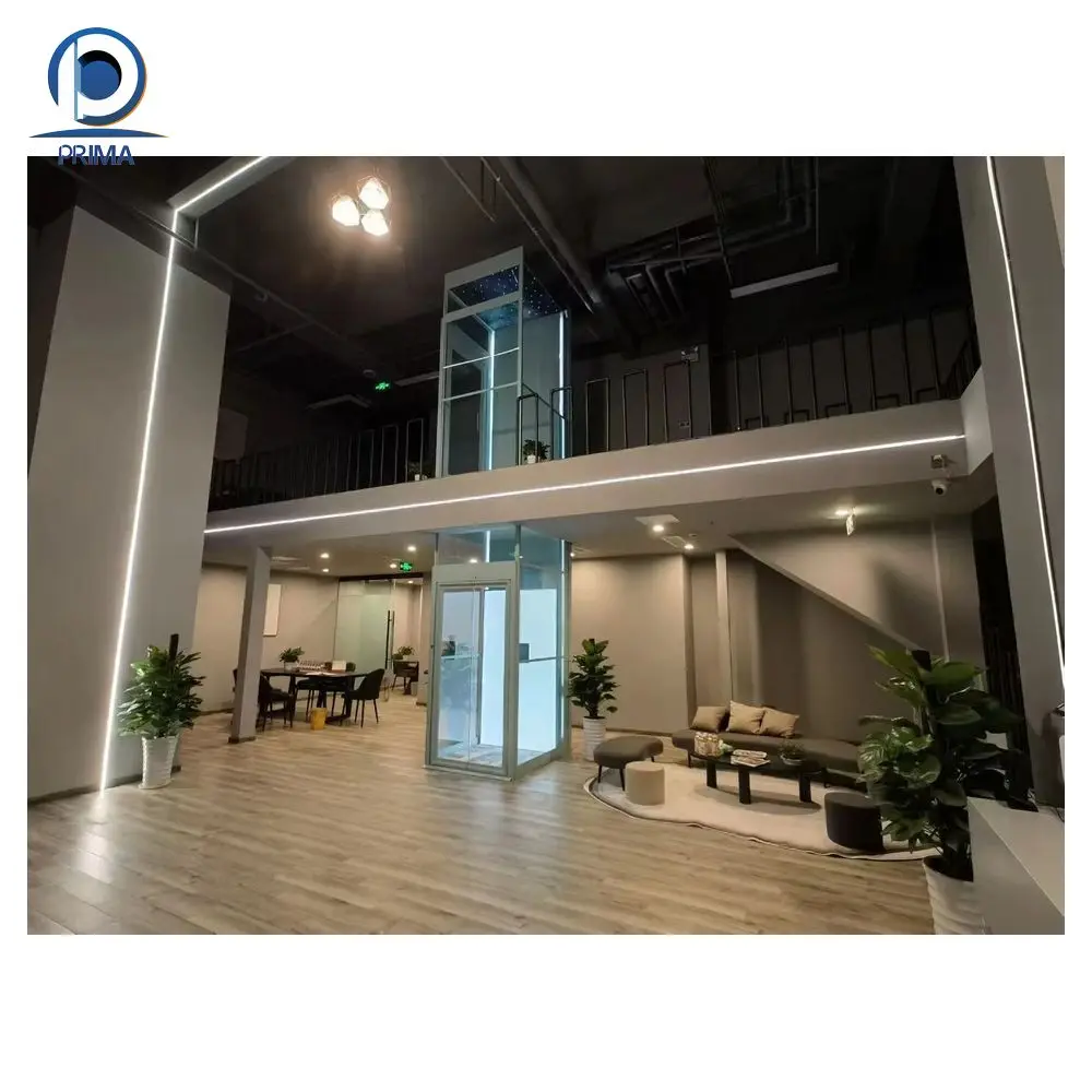 Prima One person in home elevator between two floors new silent hydraulic home elevator use for Villa suitable for 2 3 4 floors