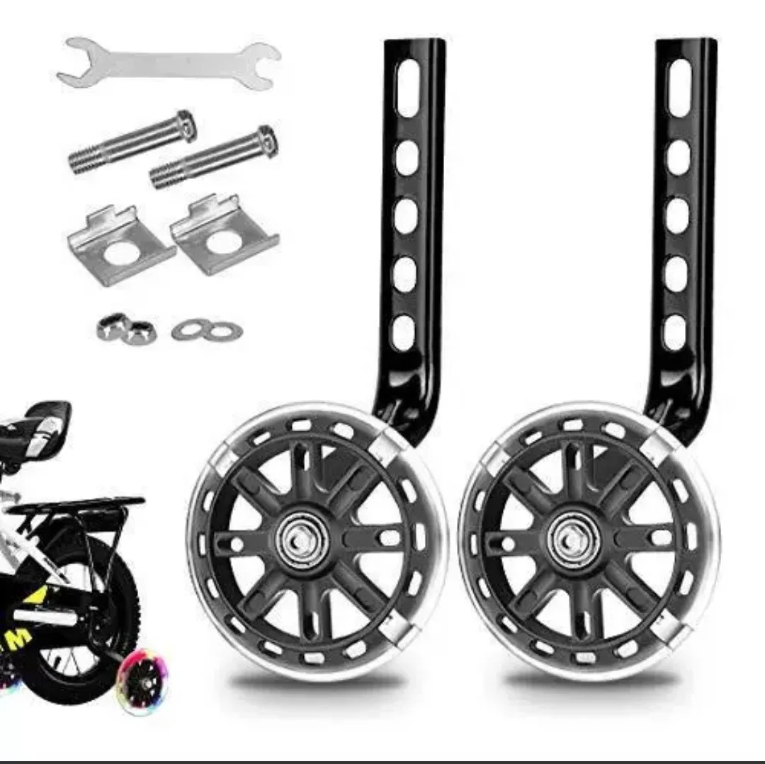 Adjustable Cycling 12-20inch Universal Kids Bicycle Balance Training Wheels Bikes Side Wheels