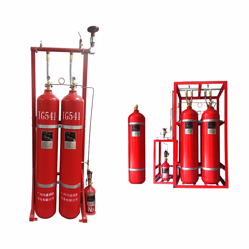 80L 90L Volume Cylinder IG100 Inert Gas Fire Suppression System