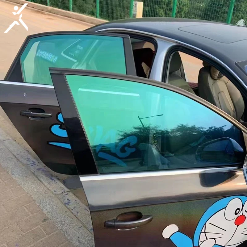 CR70 Free Sample UV Reject Solar Protection Nano Ceramic Car Color Change Chameleon Solar Car Window Tint Film