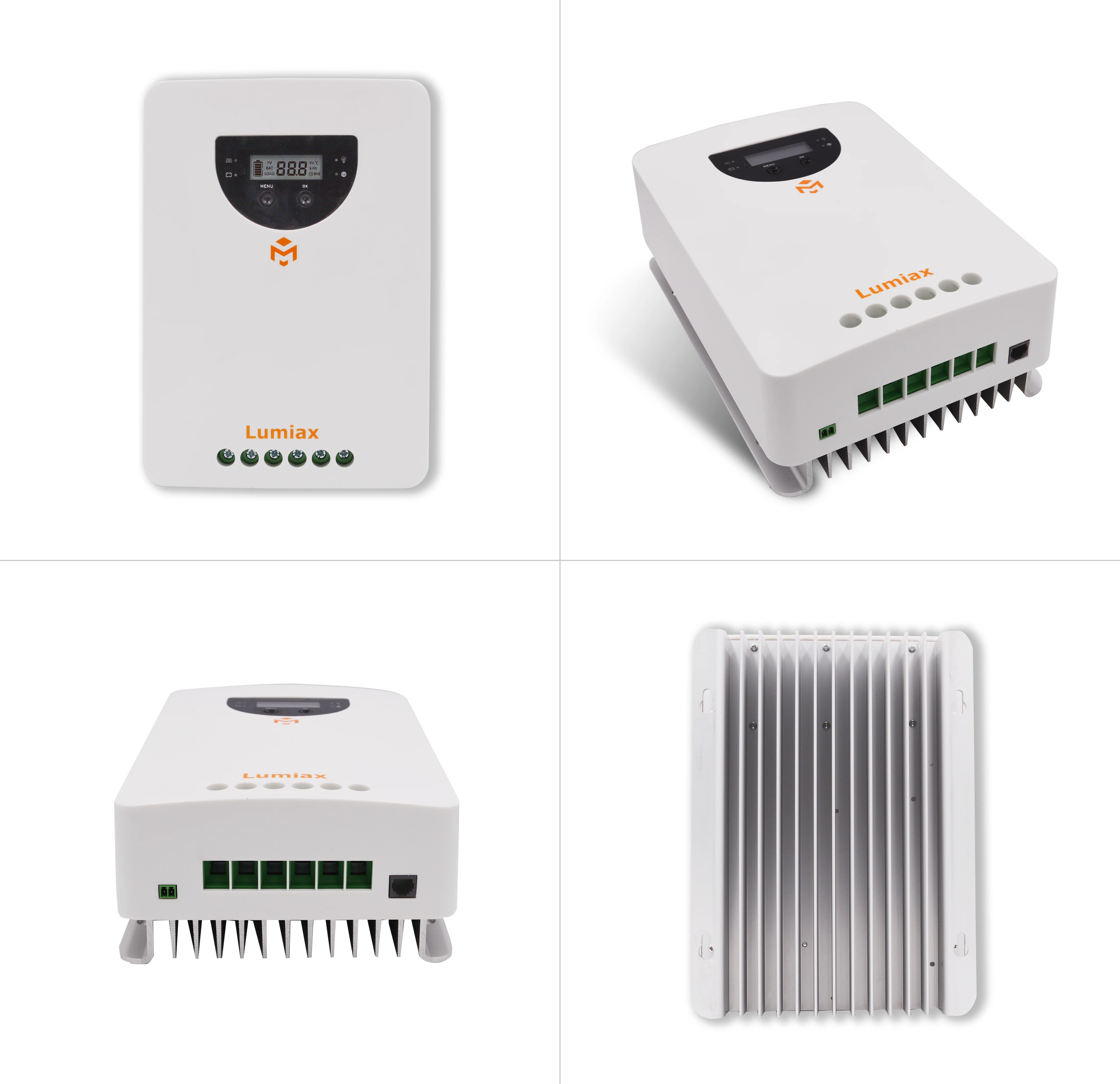 20A 30A 40A 60A 12V 24V 36V 48V Lifepo4 battery home solar energy system tracker charge controller MPPT