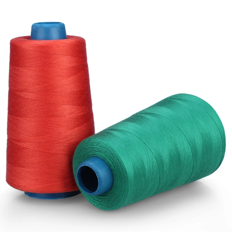 Eco-friendly 100% Cotton & Polyester Black & White & Colored Sewing Thread