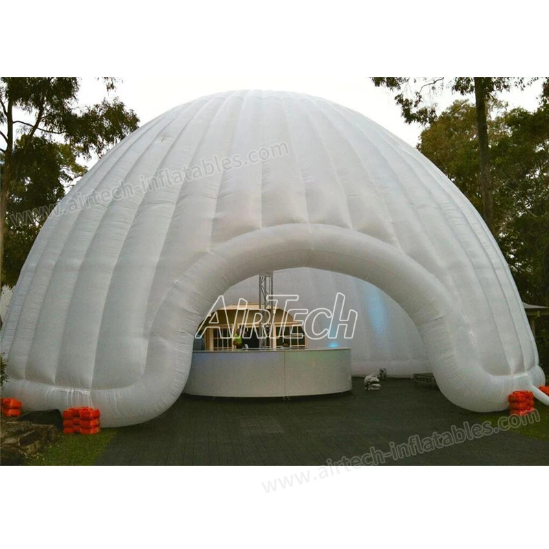 Cheap party dome tent, party tent lighting, inflatable tent event exhibition