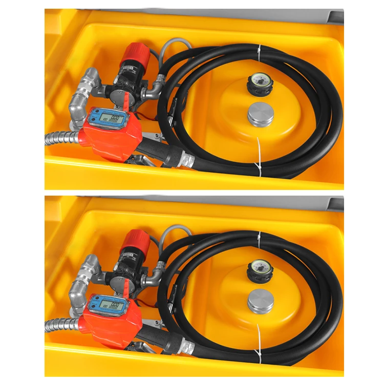 240L Portable Plastic Tank Factory Wholesale Flame Retardant Transport Diesel Fuel Tank With Pump Explosion-Proof Refueling