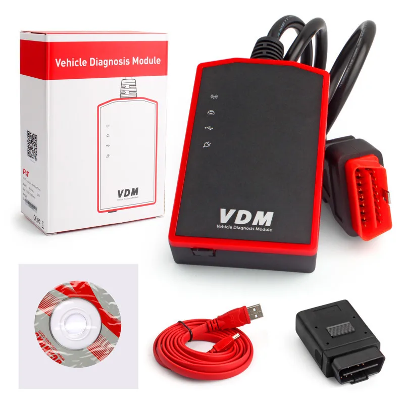 Original VDM UCANDAS WIFI Full System Diagnostic Tool UCANDAS VDM For Android Windows Auto Diagnostic Scanner