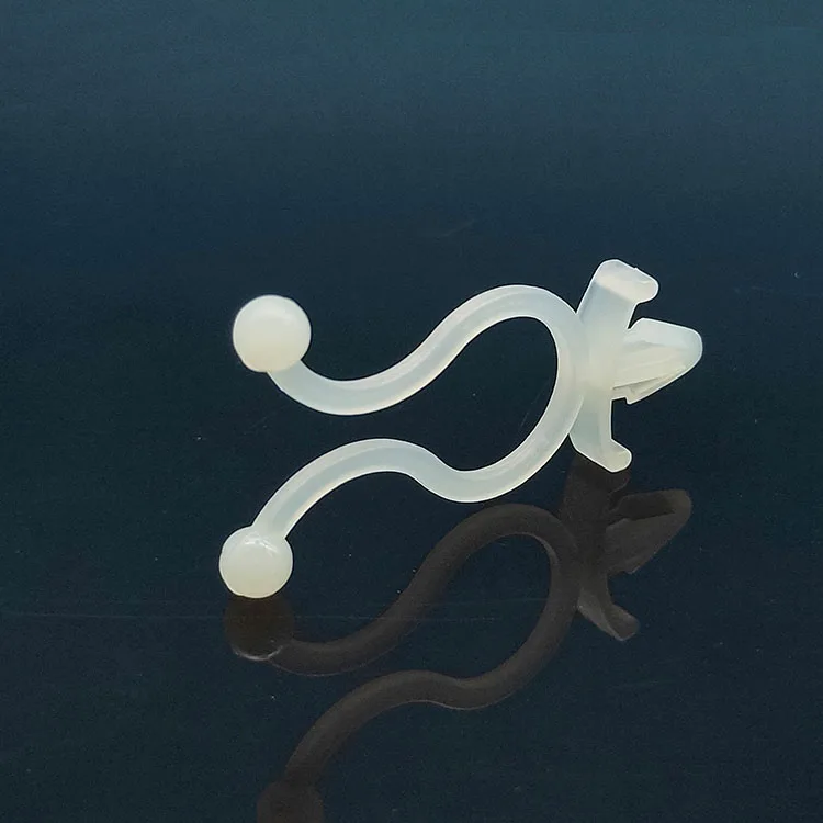 certificate plastic standoff twist tie natural