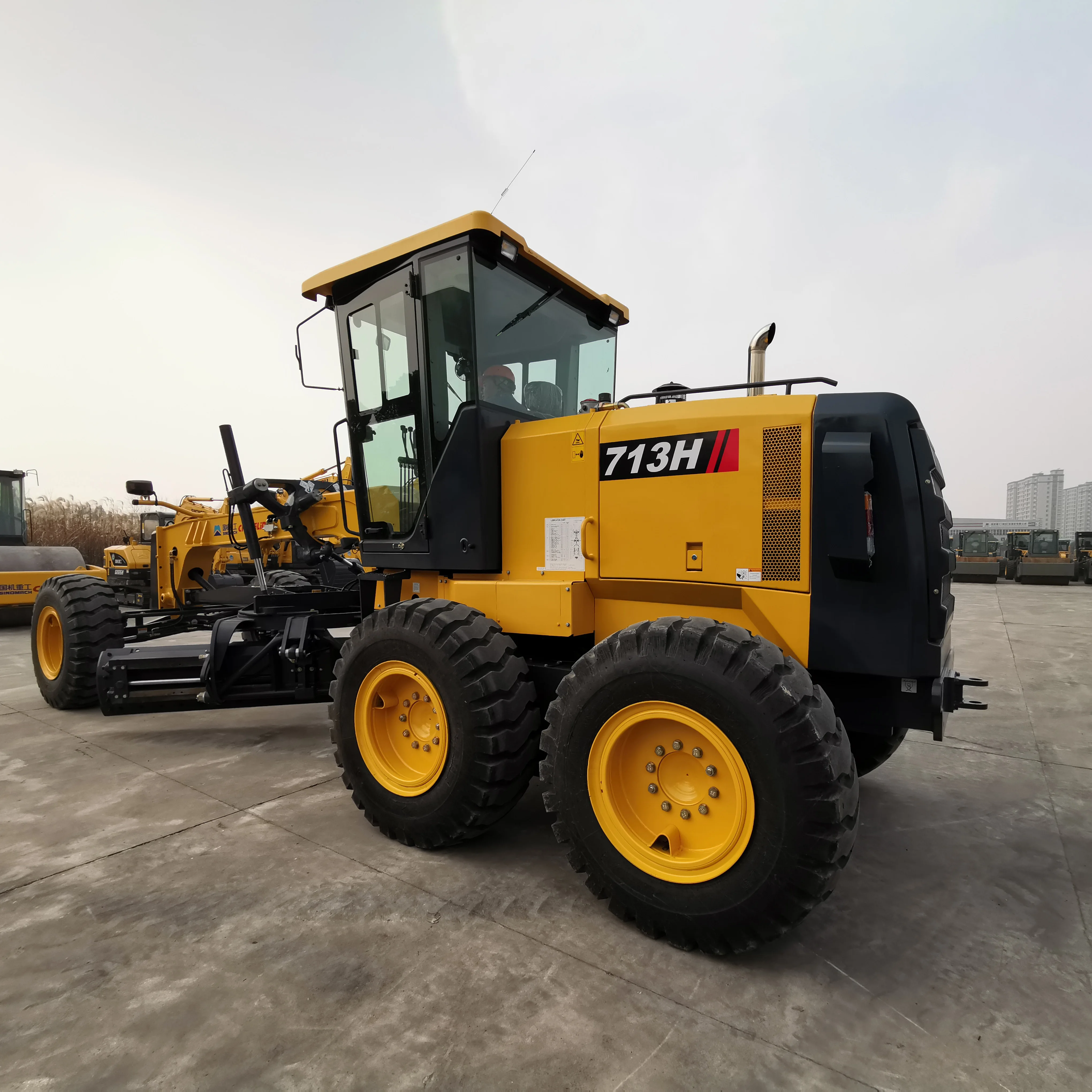 Construction Machinery Equipment PY130H Brand New Motor Grader Motor Grader Front Dozer With High Quality