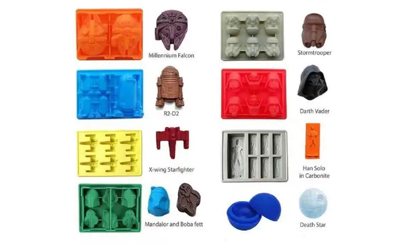 Заводская цена, набор из восьми форм для льда, силиконовая форма для льда, форма для льда, форма для виски