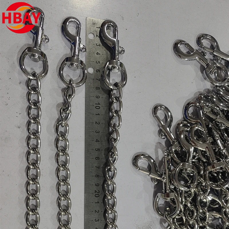 Manufacturer Supplied 304 Stainless Steel Pet Leash Chain Handbag Decorative Zinc Transmission Chain
