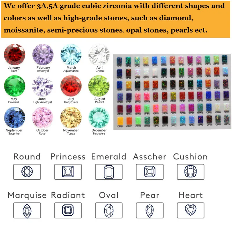 TL-072 Wholesale Price Customized 925 Sterling Silver 2 Grams Cubic Zirconia Zircon Diamonds Women Engagement Gold Plated  Rings