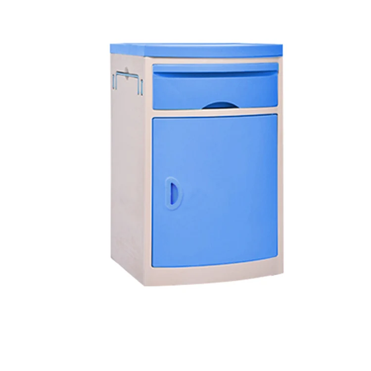 
ABS bedside table bedside table plastic cabinet for hospital sanatorium 
