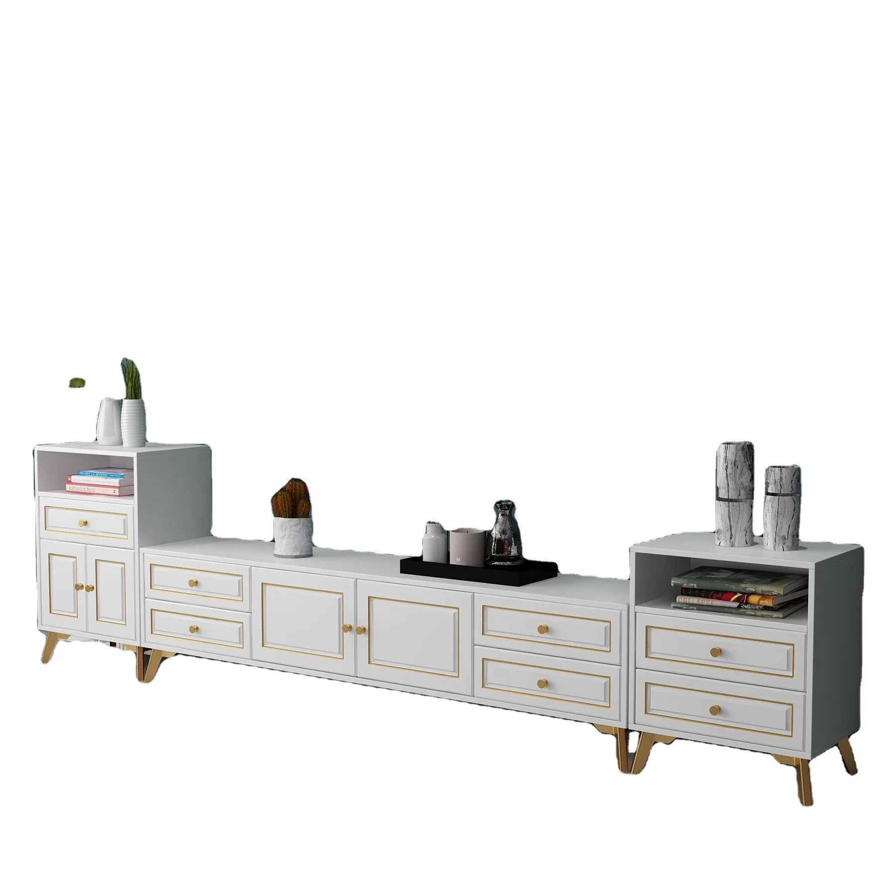 
Modern classic design MDF high gloss painting TV stand furniture tv cabinet 