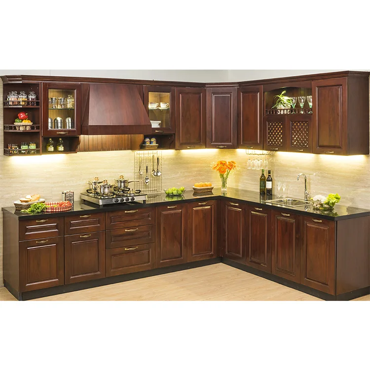 Short delivery time China factory luxury kitchen cabinet
