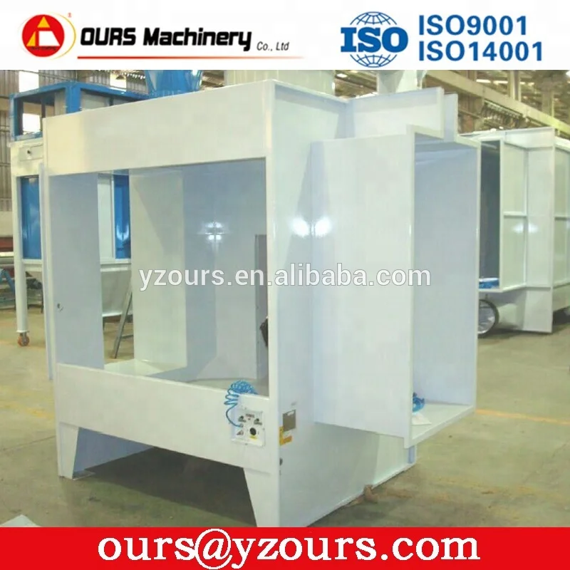 High Efficiency Manual Powder Coating Line for Metal Surface Treatment