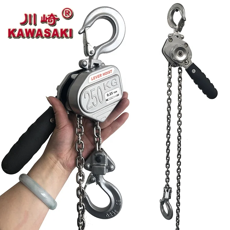  Kawasaki блок цепи 1 5 t 3 тонны ручной трещотка рычаг подъемник цепной