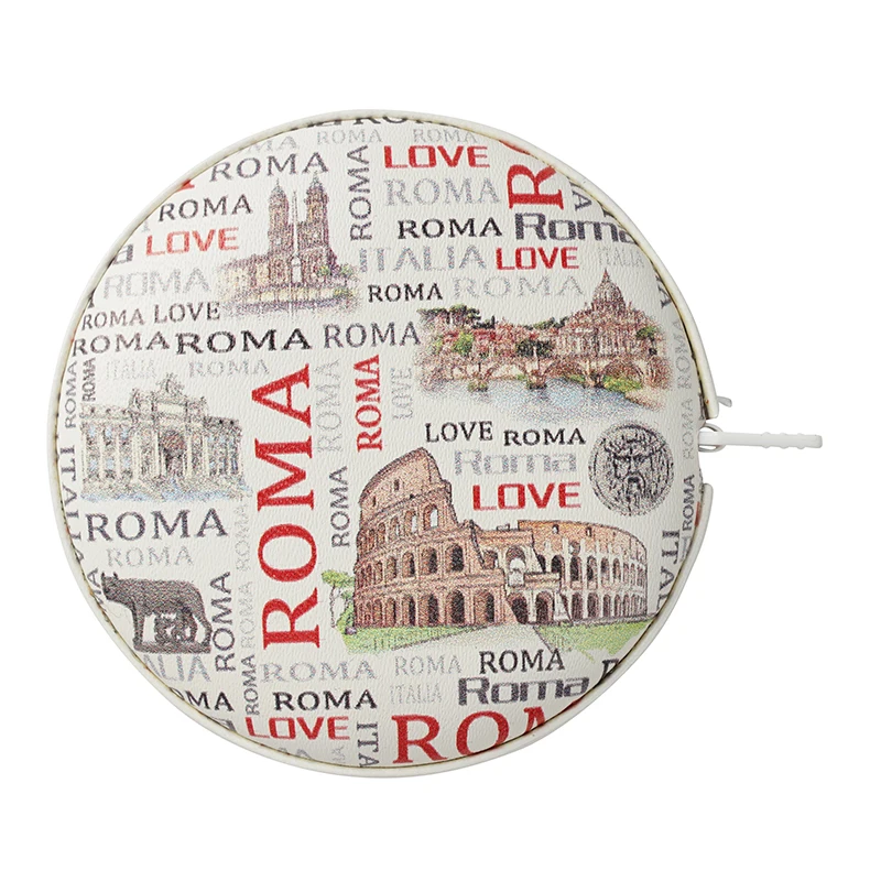 Custom logo European Roma Hotel Souvenir gift full printing measuring tape 60 inch 150 meter