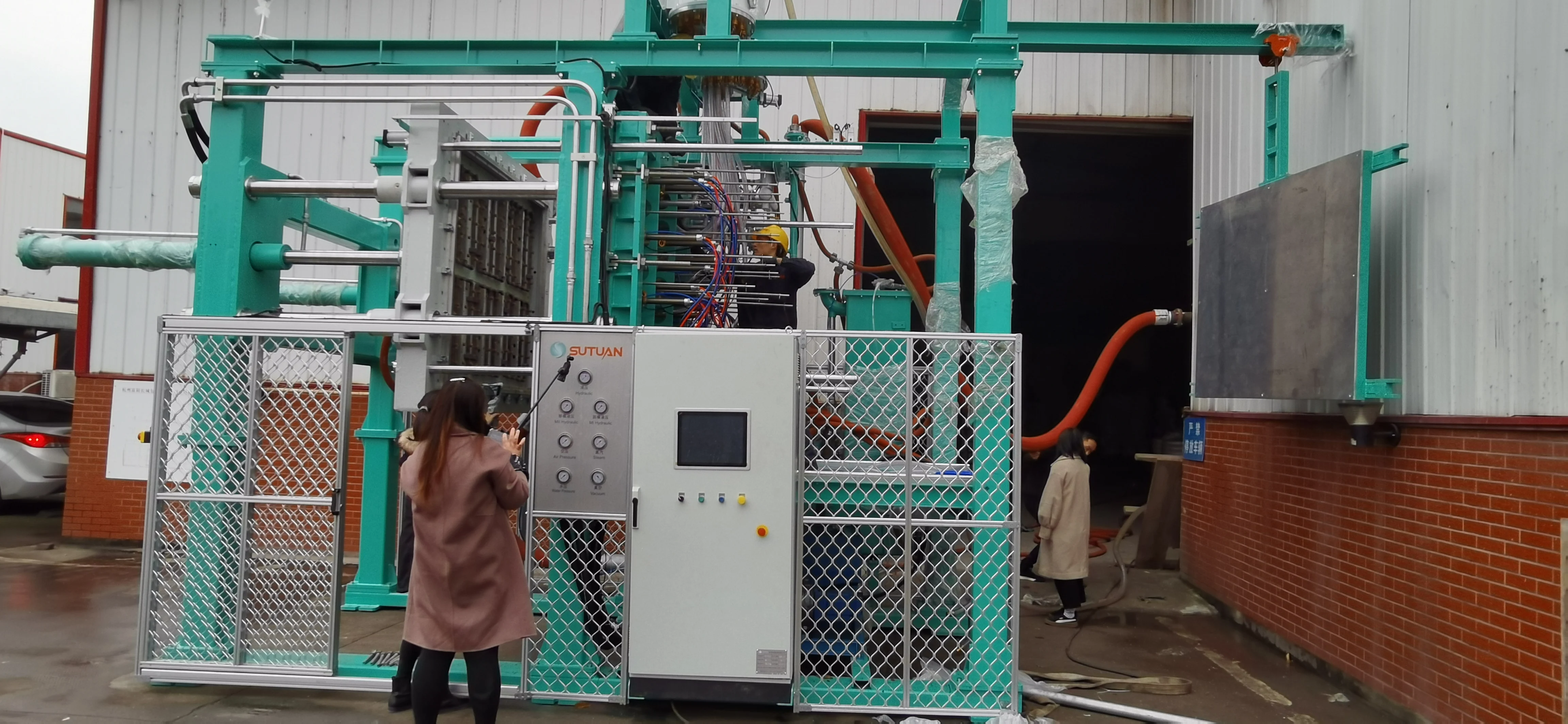 Automatic Eps Shape Moulding Machine For Polyfoam Foam Pack Making Machine