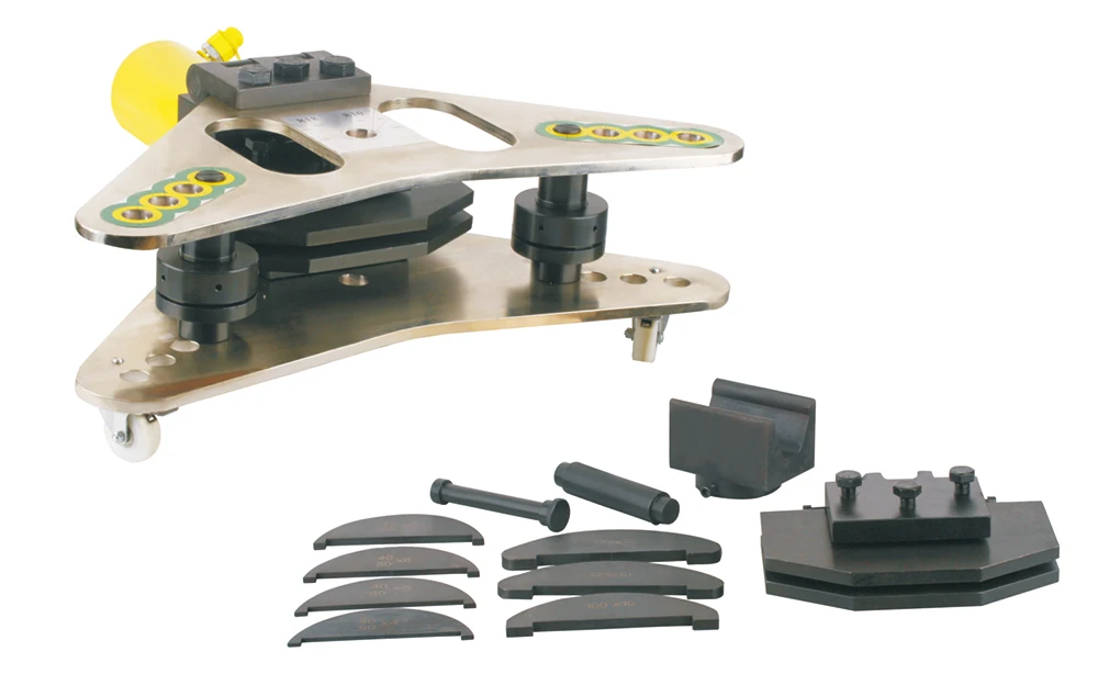 
DHY-401 Four -in-one hydraulic busbar cutting punching bending machine 