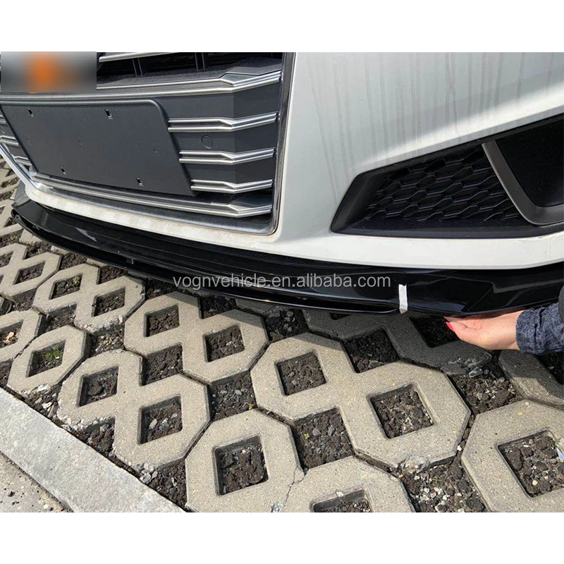 2021 Other Car accessories car Body Parts carbon fiber  splitter Front bumpers lip for Audi A4 2019