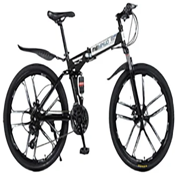 
Folding Mountain Bike foldable bike 26 inches full suspension mtb bike high quality Sepeda Manufacturer bicicleta 