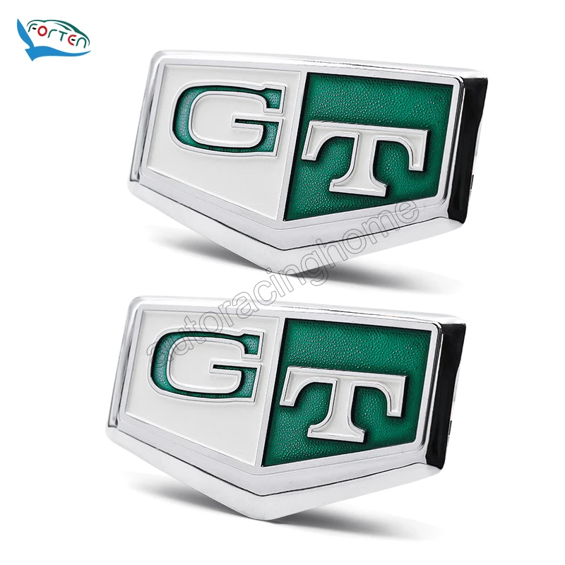 Customized Chrome Car Logo Auto Parts Sticker Car Exterior Accessories 3D Decal Nameplate Car Emblem Badge For GT SKYLINE