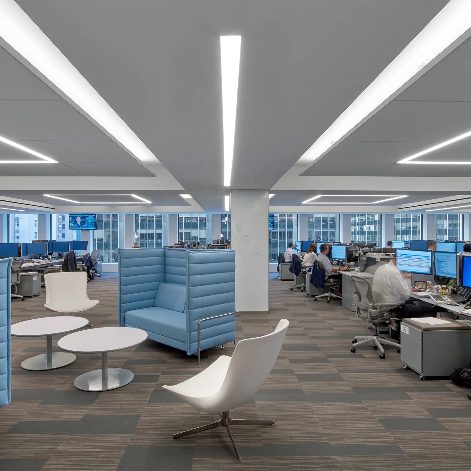 6 inch wide recessed trimless  custom length custom shape linear LED profile light