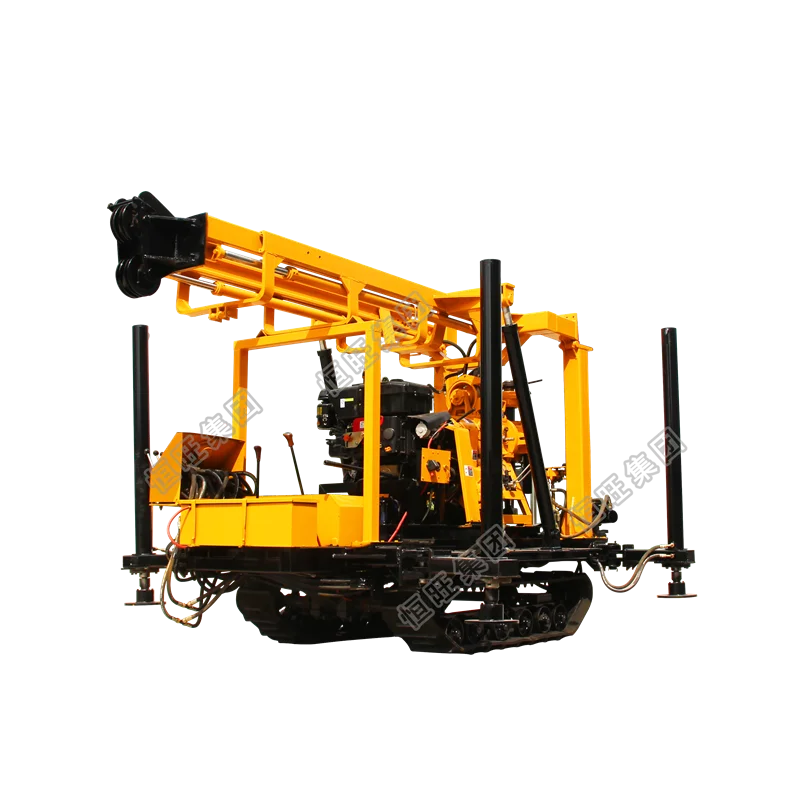 Буровая установка Hengwang HW230L 250m AQ NQ для разведочных работ в Южной Африке