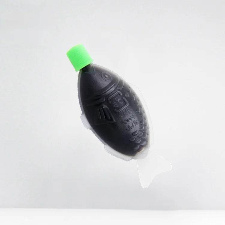 BRC wholesale 8ml fish shape Soya sauce for sushi take away