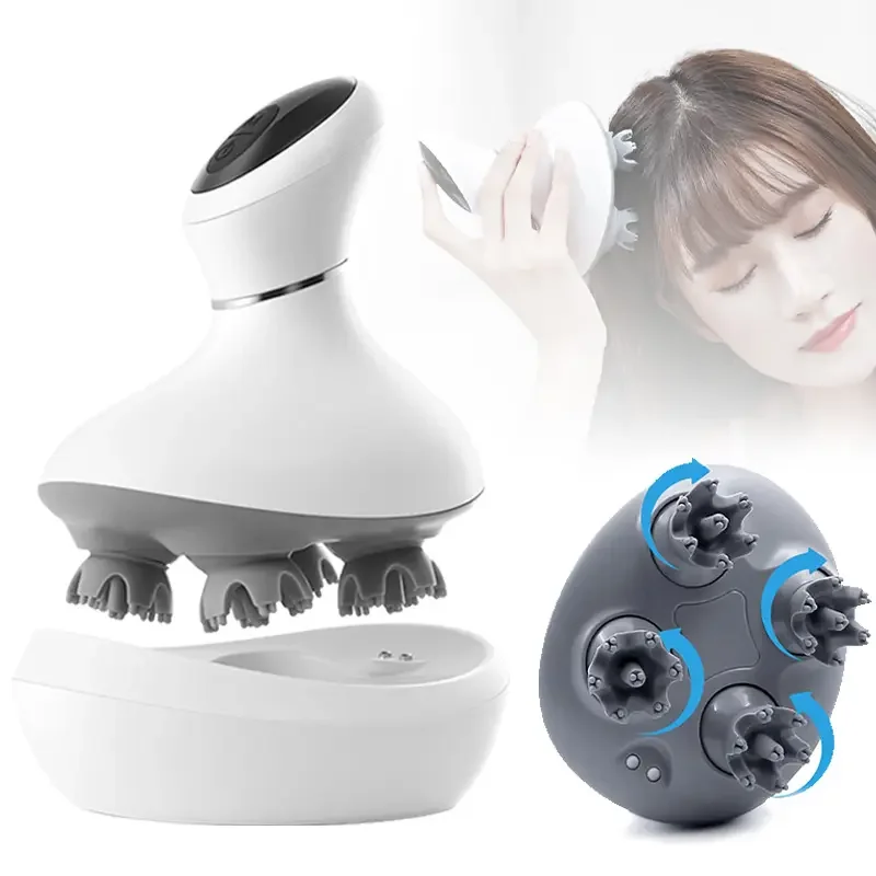 2024 New Product Beauty Equipment Scalp Massage Device Electric Hair Growth Comb Anti Hair Scalp Head Massage