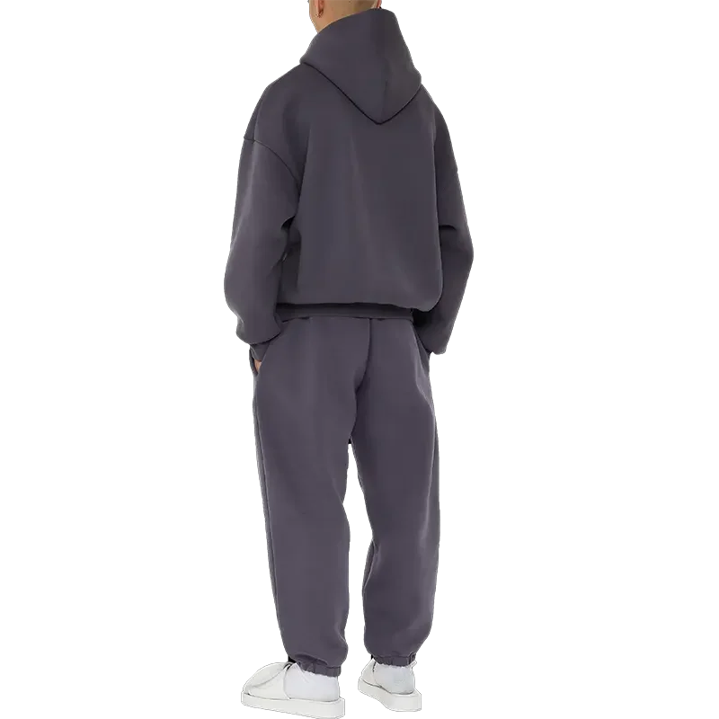 Streetwear Boxy Fit Joggers Men Tracksuit Baggy Tech Fleece Sportswear Tracksuits for Men
