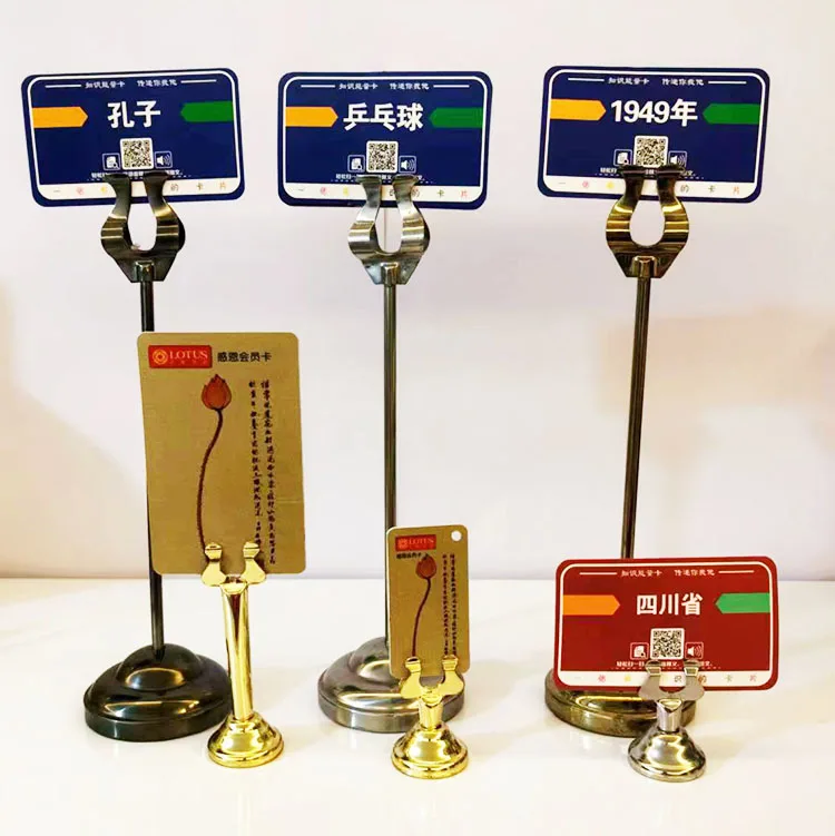 Table Number Card Holder