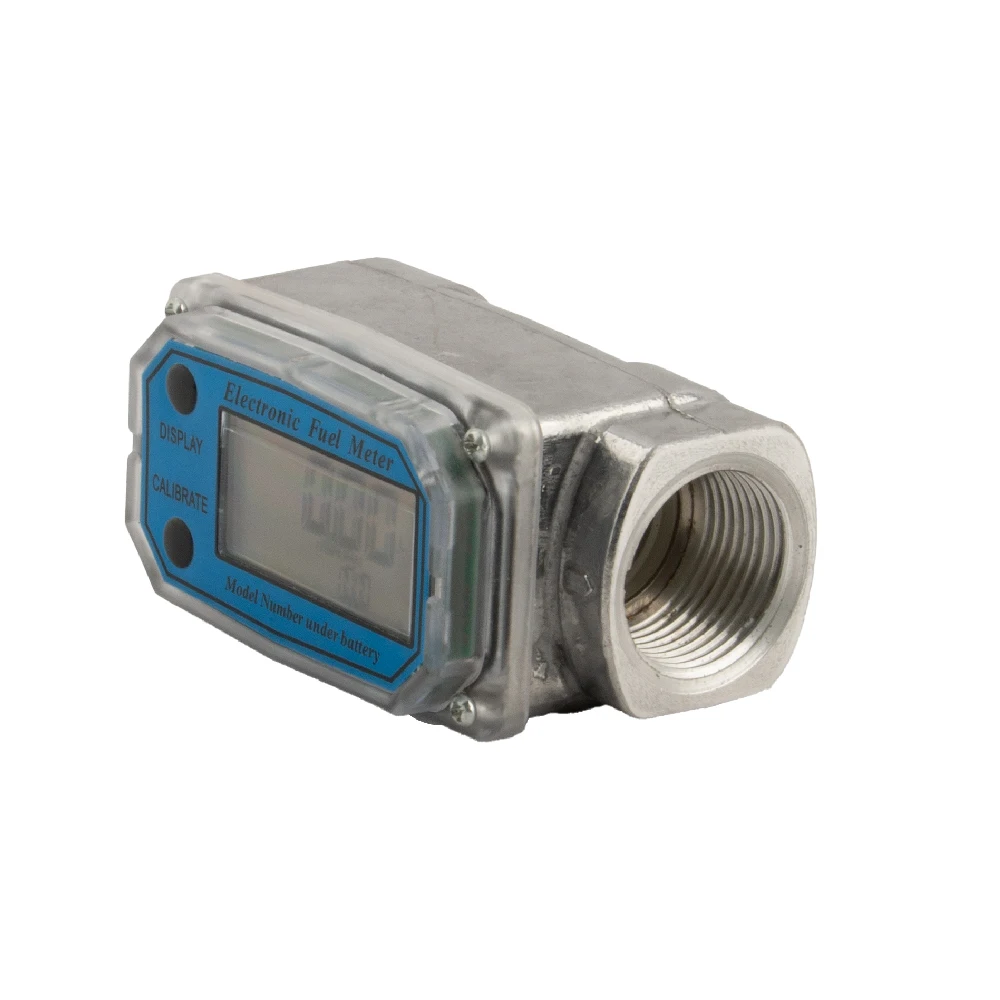 Sqh101 electronic aluminum turbine pulse generator, digital diesel fuel flow meter, high-precision oil and water