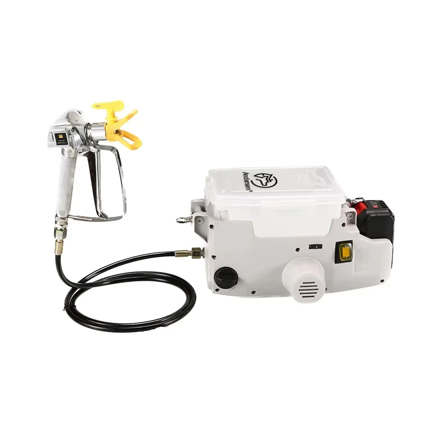 Home DIY Power Tools Electric HVLP Airless Paint Sprayer Pneumatic Wall Spray Gun Battery Source Painting Putty Application