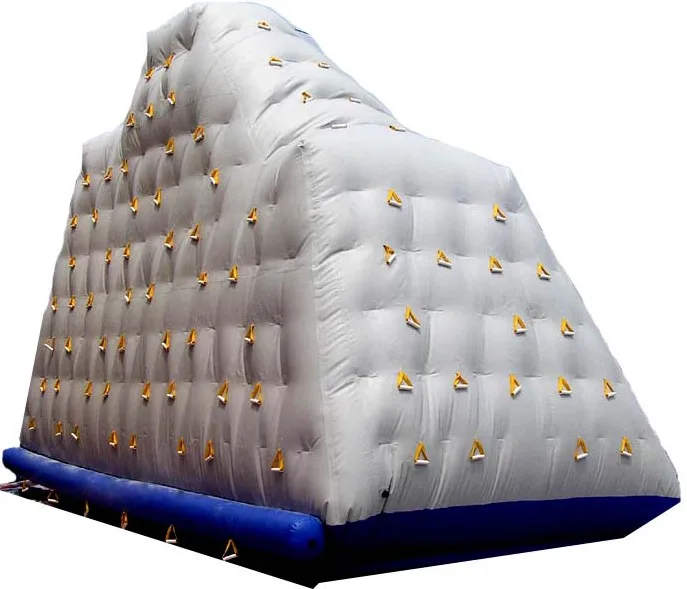 Unisex PVC Inflatable Slide for Floating Water Park Big Iceberg Game with 4m Power Cord Airtight Blower Logo Printed 1pc MOQ