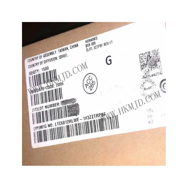 LTC6812HLWE-1 LTC6812 64-LQFP управление питанием от батарей IC новые оригинальные компоненты