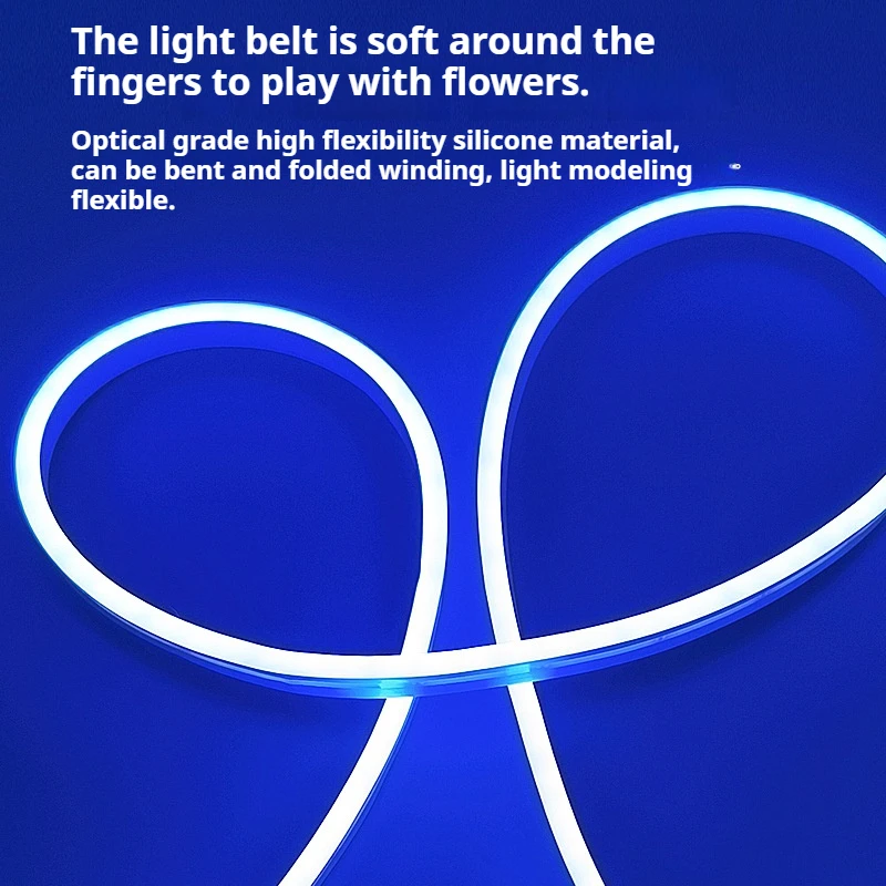 Led Neon Strip Light Rgb Dream Color Chasing Led Rope Light Rgb Lamp Smart App Control Wifi Addressable smart led lights