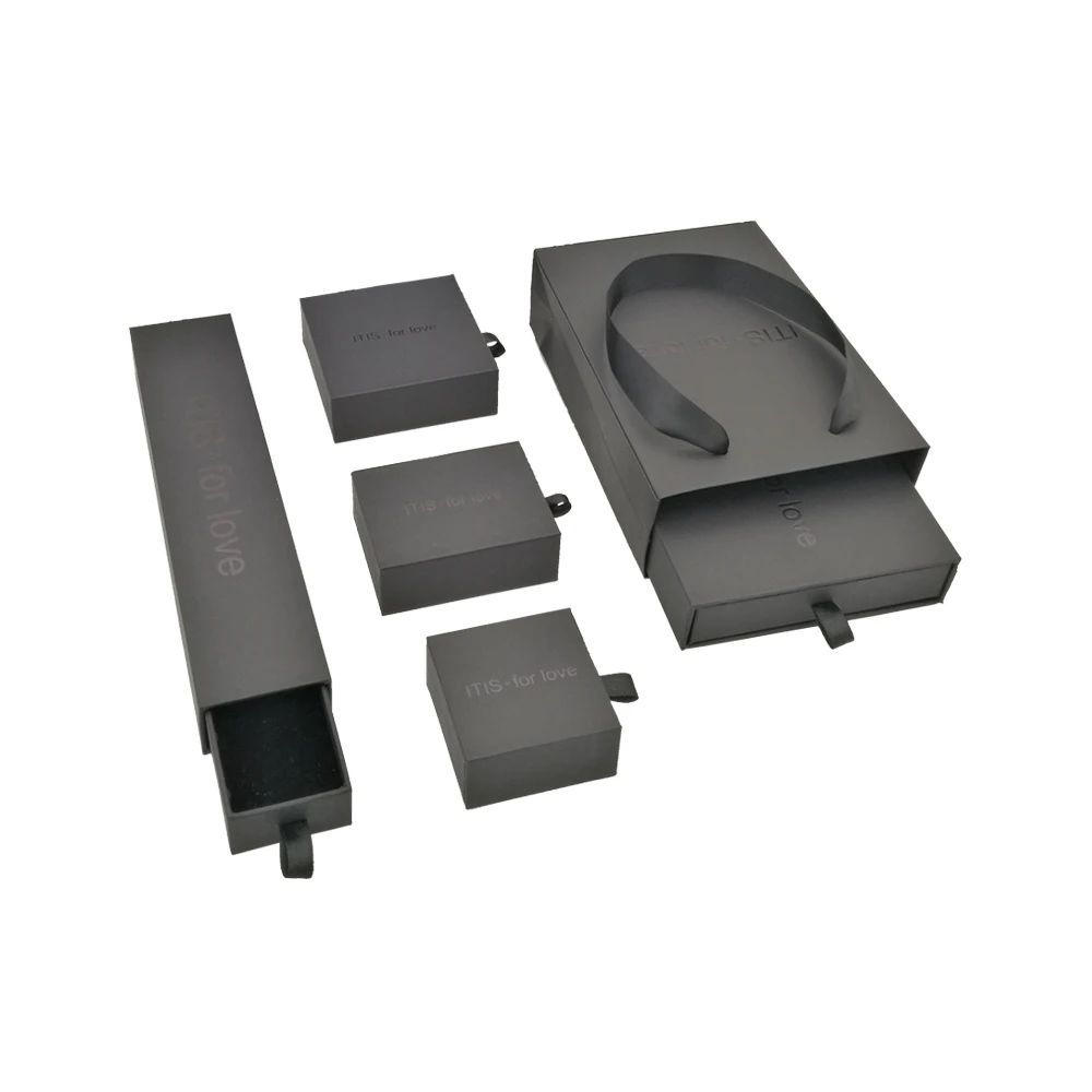 Картонная коробка для ювелирных изделий с логотипом на заказ