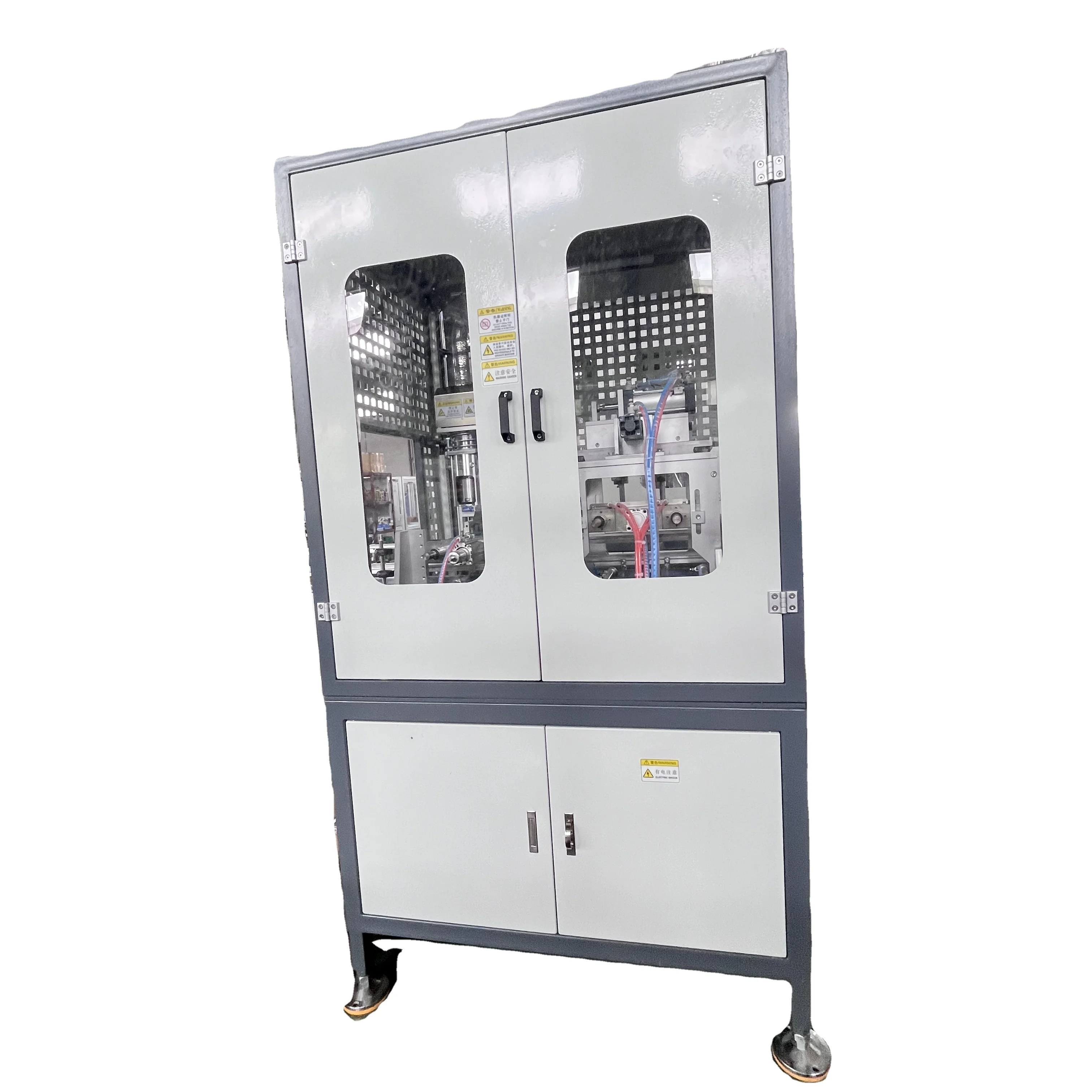 Automatic plastic bottle neck cutting and trimming machine