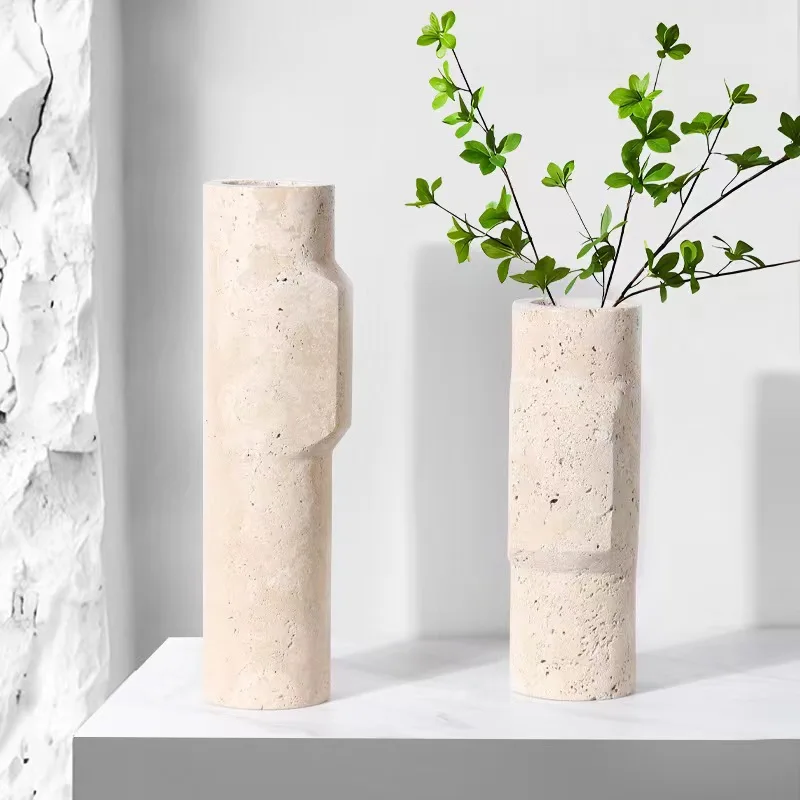 2024 Irregular Direct Sales From Manufacturers Marble Vase Price Pakistan Black Marble Vases Reusable