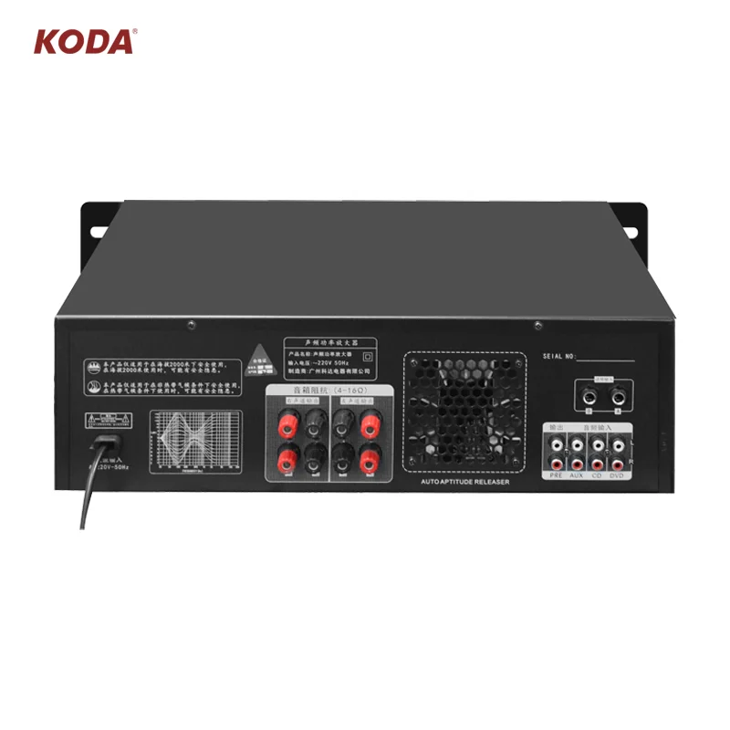 Good Quality Stereo Receiver Amplifier Home Audio Home Amplifier Professional Karaoke Mixer Amplifier