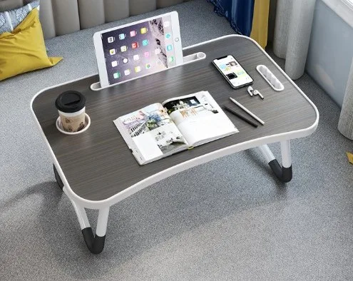  Portable Small Folding Laptop Table Student Desk For Bed Home Office