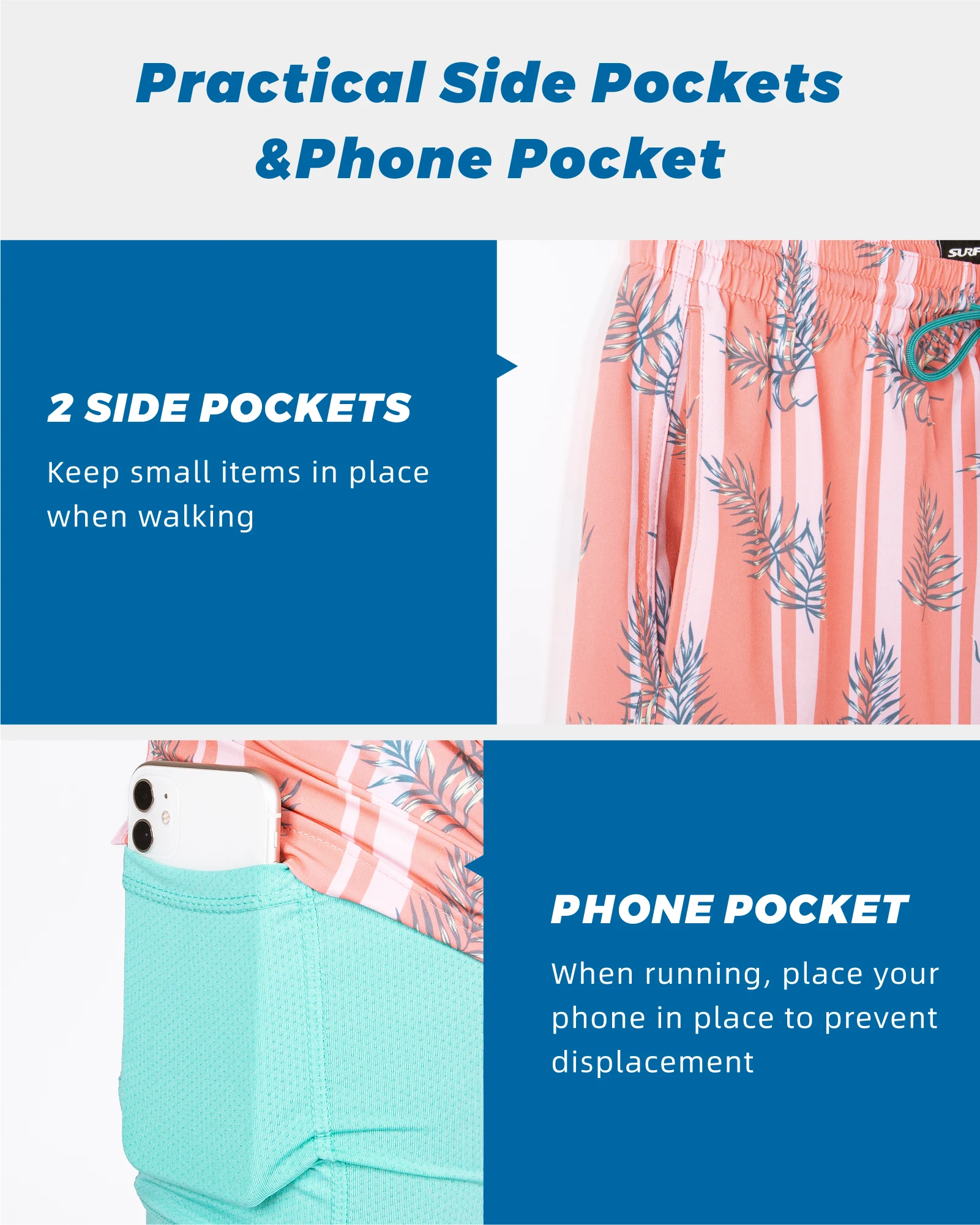 custom Plus size Mens Swim Trunks Quick Dry Board Shorts with Mesh Lining, Breathable Fit Beach Shorts Swimwear Bathing Suits