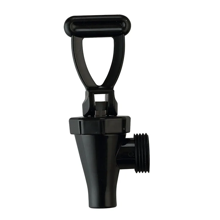 RUISHENG Custom Food Grade PP Plastic Push Bottle Water Beverage Juice Wine Dispenser Faucet Spigot Tap